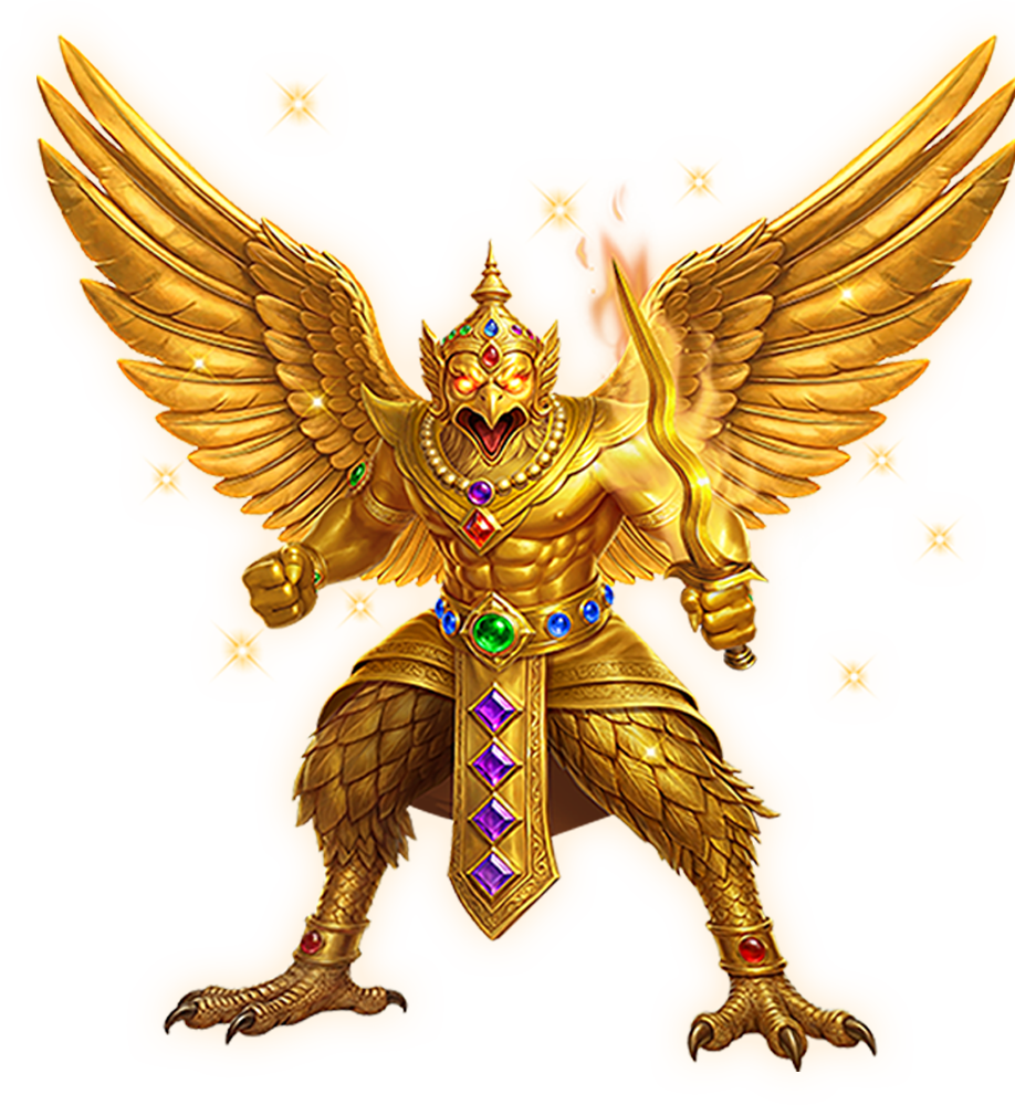 The golden Garuda